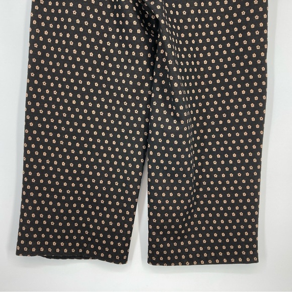 Jules & Leopold Black and Brown Patterned Pants - Picture 12 of 13